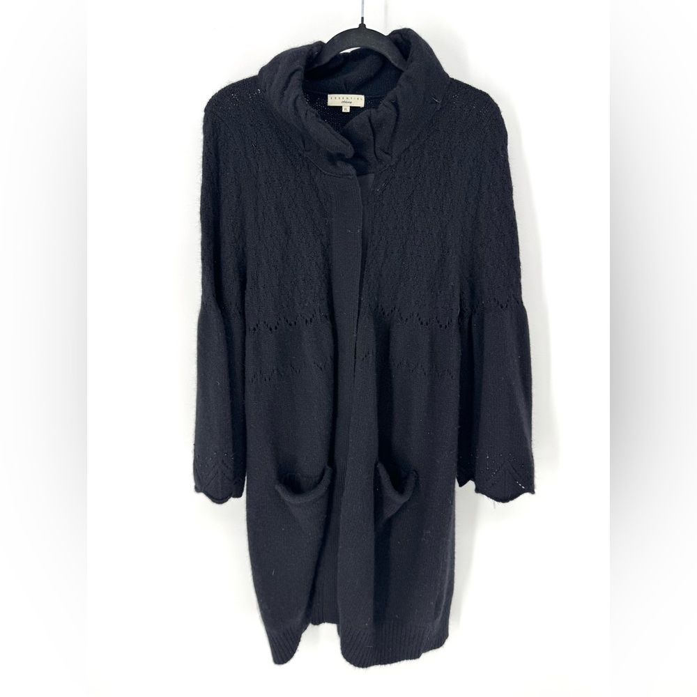 Essential Antwerp whimsy, layering, cozy sweater cardigan duster XL
